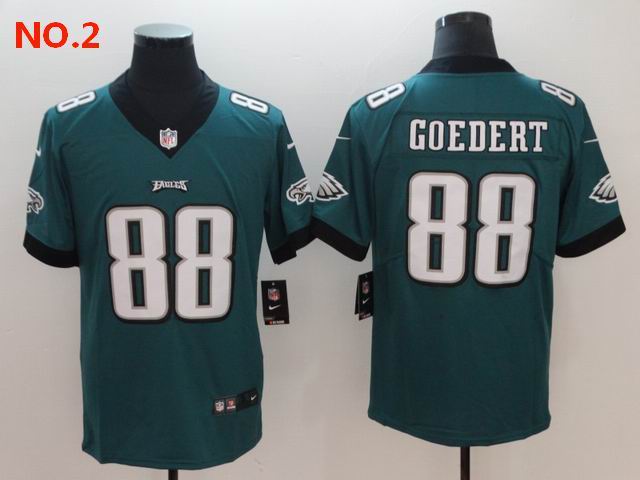 Men's Philadelphia Eagles #88 Dallas Goedert Jersey NO.2;